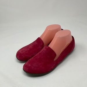 Merrell Red Suede Loafer Flat